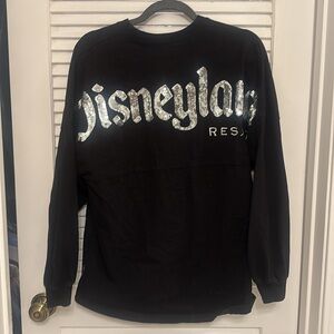 Disneyland spirit jersey silver sequin